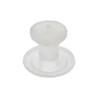 Silikondiaphragmepakning for solenoideventil, 19 mm lengde