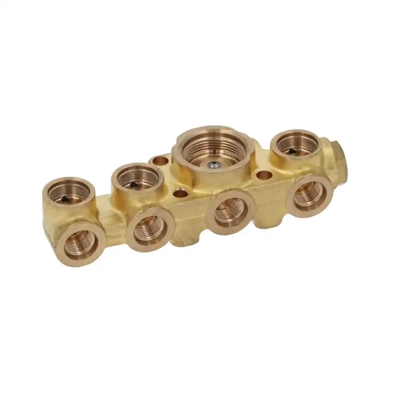 Bloc en laiton 2+2+3+2 avec inserts en acier inoxydable - Necta Vending Evoca ODE