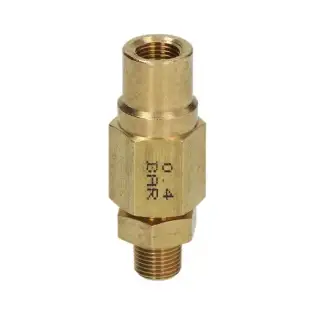 Válvula de Retenção 1/8" M-F, 49 mm - Lavazza, Lelit, Necta, Rheavendors