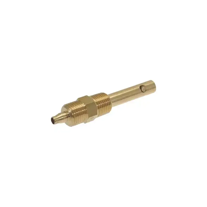 Straight coupling ø 1/8"-1/8" with pipe for boiler and pump Made in Italy