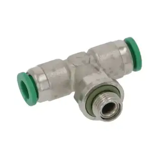 T-liitin 1/8"M-6 mm Necta Cantoon, Kobalto-automaatteihin