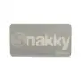 لوحة لاصقة بشعار Snakky بحجم 112x61 ملم لآلة بيع Necta Snakky