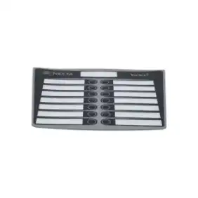 Plaque de contrôle noire Necta OEM 252524 273x228 mm Brio-3-ESP