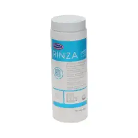 Urnex Rinza reinigingstabletten voor melkopschuimer 40 x 10 g met NSF-certificering.