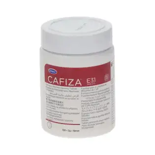 Urnex Cafiza 2 g cleaning tablets for coffee machines 100 tablet jar NSF certified