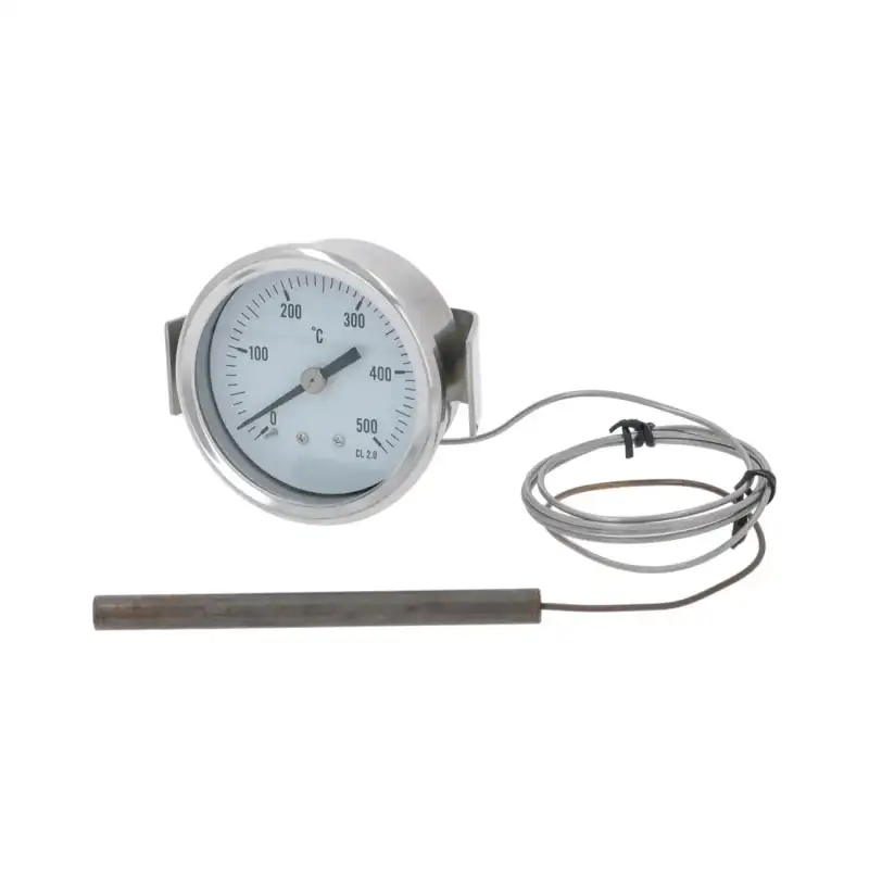 Tele-termometer ø 60 mm 0-500°C til Pizza Group pizzaovne