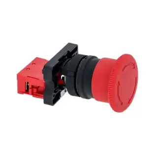 披萨集团OEM A96ZN00031红色蘑菇形停止按钮适用于搅拌机、带锯和面团拉伸机。