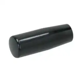 Black knob ø 23x65 mm M8 pitch for Pizza Group, Tornati Forni oven