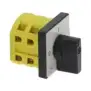 Interruptor preto tetrapolar de 16A para esticador de massa da Pizza Group e forno de pizza.