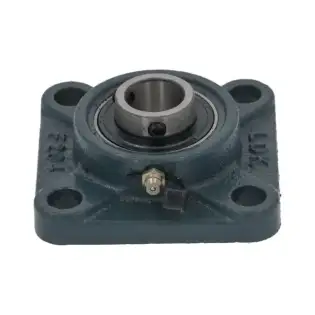 Stützflansch mit Lager UCF204 86x86 mm für Bratpfannen und Kneter.