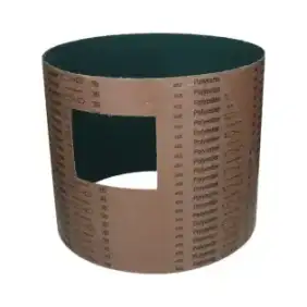 Fama F2747 Schleifblatt-Set für Kartoffelschäler | H.320mm | Kompatibilität mit Apach & Fama