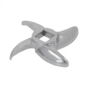 Cuchilla para picadora de carne de acero inoxidable | Mod.32 | Ø 90 mm | Compatible con modelos de Fama y Braher