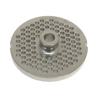 Plate Stainless Steel Mod.32/6 | Self-Sharpening | Ø 99.7 mm | Ejection Holes Ø 6 mm | Fama, Braher, and Sirman Compatibility