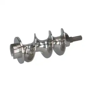 Fama OEM F2124PS Scroll Complete Stainless Steel 12 | Ø 54x120 mm | Compatible with Fama Meat Mincers and Graters