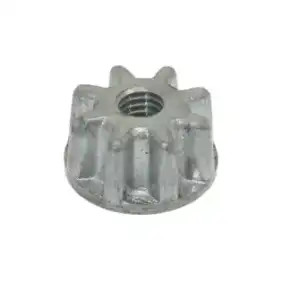 Engrenagem metálica de 8 dentes para liquidificadores e máquinas de cozinha Macap e Spaziale.