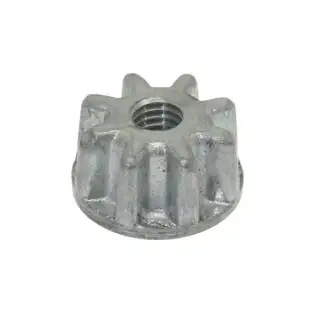 Engrenagem metálica de 8 dentes para liquidificadores e máquinas de cozinha Macap e Spaziale.