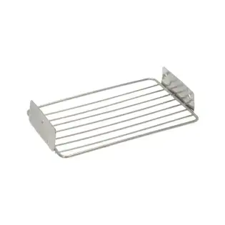 Griglia in acciaio inossidabile Fama OEM F2168 con alette di fissaggio per grattugie e tritacarne.