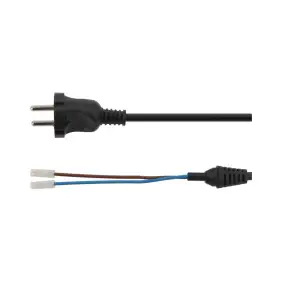 Cable de alimentación Fama OEM F2400 de 2x1 mm² con enchufe SCHUKO.