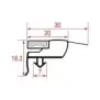 Snap-In Gasket 1500x660 mm – Profile 1005 – Magnetic – Italy