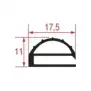 Middle-Edged Gasket 2010–2300 mm | Grey | Made in Italy