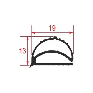 Middle-Edged Gasket 2011–2300 mm | Grey | Made in Italy