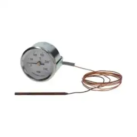 Tele-Thermometer White ø 52 mm 0-250°C – Made in Italy