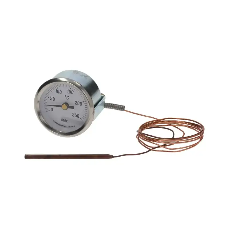 Tele-Thermometer White ø 52 mm 0-250°C – Made in Italy