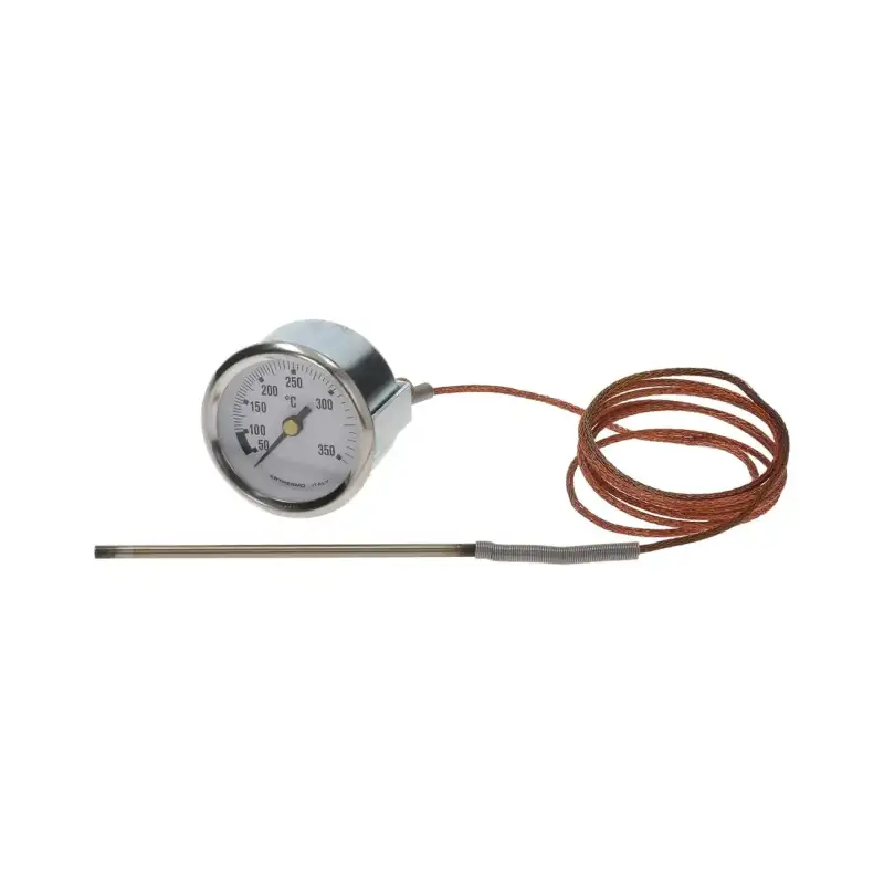 Tele-Thermometer White ø 52 mm 50-350°C – Made in Italy