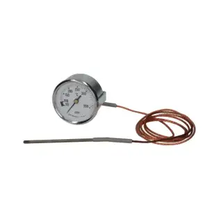 Tele-Thermometer White ø 60 mm 50-350°C – Made in Italy
