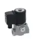 Válvula solenoide de gás Brahma ø 1/2" FF 230V com regulador de fluxo para panelas de fervura.