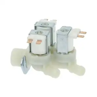 Valvola a solenoide T&P a 3 vie 180° 230V fabbricata in Polonia