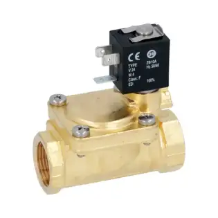 Asco L182B17 Solenoid Valve 3/4" FF 24V | Made in Italy