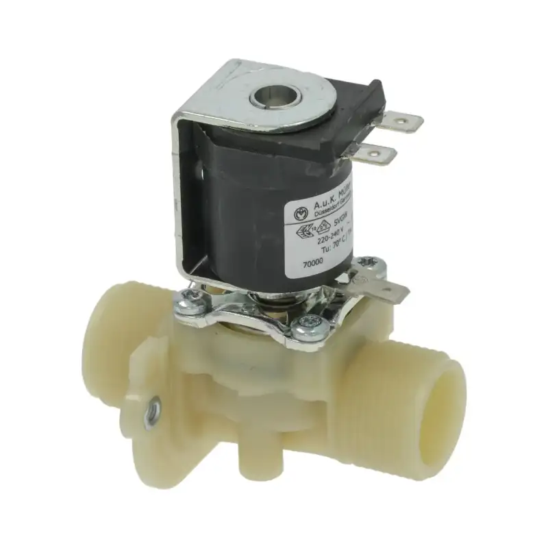 Müller 1-vejs 180° solenoidventil ø 3/4" - 220/240V - Lavet i Tyskland