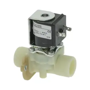 Válvula solenoide de 1 vía Müller 180° ø 3/4" - 220/240V - Hecha en Alemania