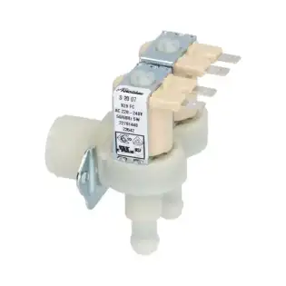 Robertshaw 2-Way 90° Solenoid Valve 220/240V – Adjustable Flow for Icemakers