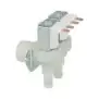 Zawór elektromagnetyczny dwudrogowy 90° Emmepi 220/240V - do maszyn do lodu i krajalnic Zanussi.