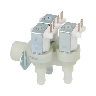 Valvola solenoide a 3 vie a 90° per miele 220/240V - Valvola T&P