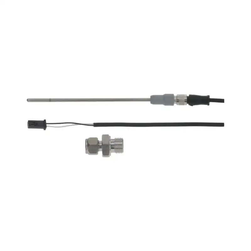 Sonda di temperatura compatibile con La Marzocco PT1000 - Sonda ø 3x127 mm - Fissaggio 1/4" - 2 fili 1500 mm - Sostituisce l'OEM