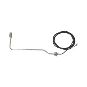 MKN OEM 10018429 Sonde de température PT100 - Ampoule ø 4x185 mm - Câble 4 fils de 1450 mm - Fixation M10x1