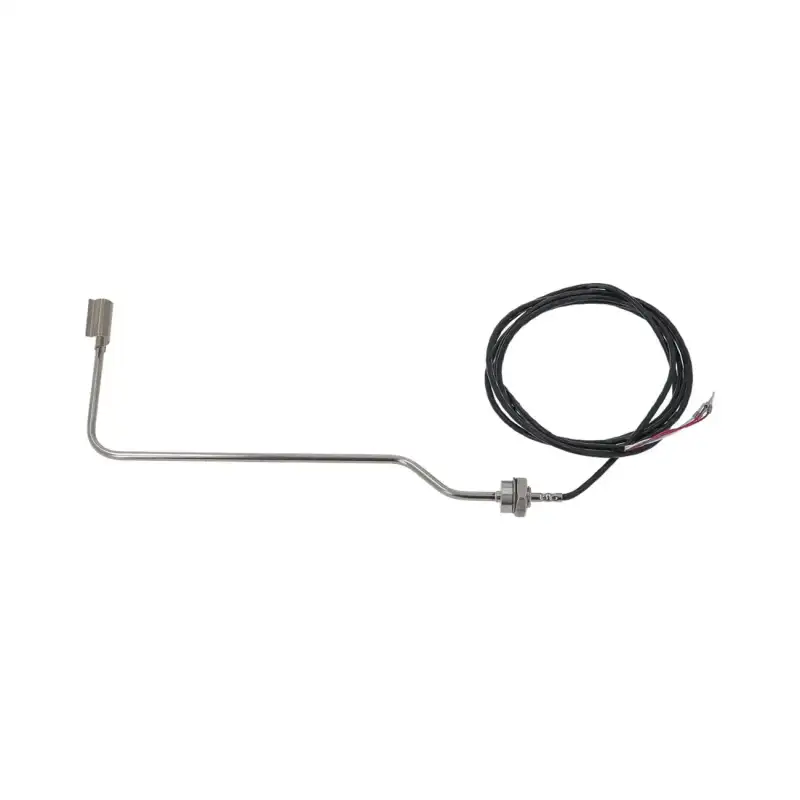 MKN OEM 10018429 Sonde de température PT100 - Ampoule ø 4x185 mm - Câble 4 fils de 1450 mm - Fixation M10x1