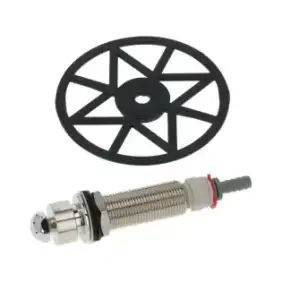 Montagem de fonte de vidro cromado Celli OEM 31402