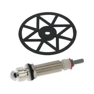 Montaggio fontana in vetro cromato Celli OEM 31402