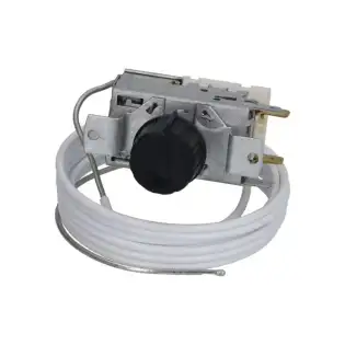 Ranco K50 S3493サーモスタット - 2つの接点6A 250V、キャピラリ管2000 mm