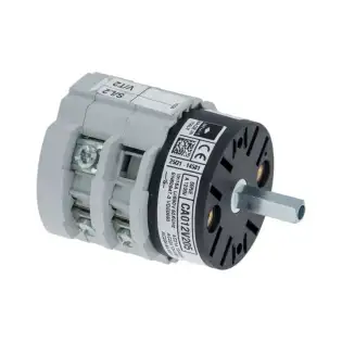 Fiorenzato OEM 600000003 - Interruptor selectora de 0-1 posiciones 12A 400V