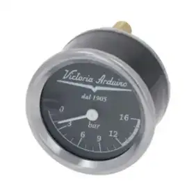 Victoria Arduino OEM 09100011 Druckanzeige Skala 0-16 BAR 1/8 D.60