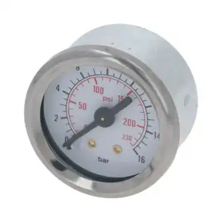 Victoria Arduino OEM 091000002 Druckanzeige 0–16 bar D40 Edelstahl