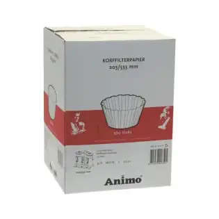 Animo OEM 01117 Basket Paper Filter Ø203/533 mm (500 pcs) – Made in USA