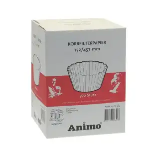 Filtr papierowy koszykowy Animo OEM 01116 Ø152/457 mm (500 szt.) - Wyprodukowany w USA