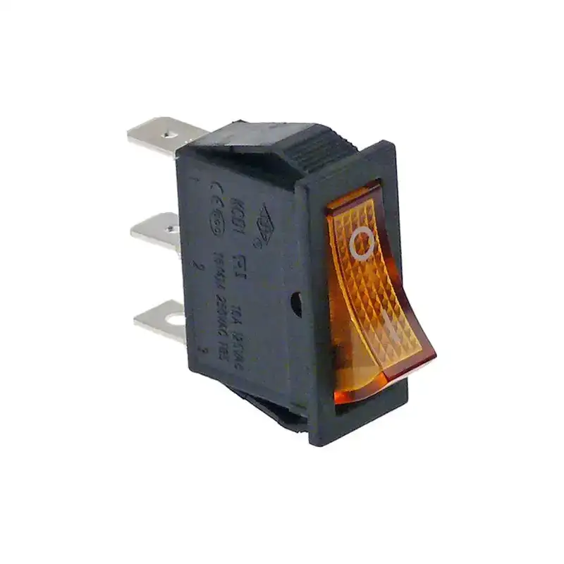Animo 02118 compatibele schakelaar 1-polig Oranje 16A 250V