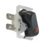 Animo OEM 02180 Schwarzer Bipolarer Hebelumschalter 16A 250V - Hergestellt in Frankreich